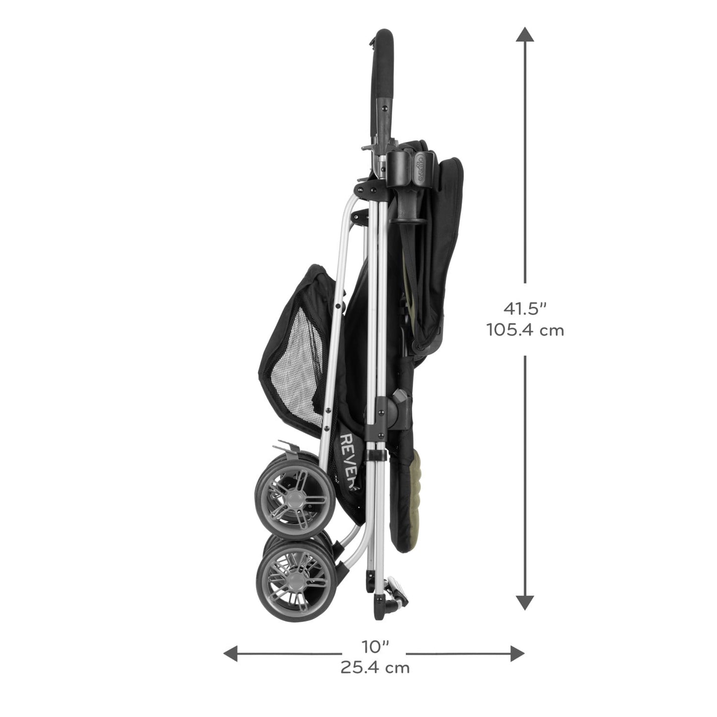 Evenflo Reversi Lightweight Reversible Stroller with Storage Basket