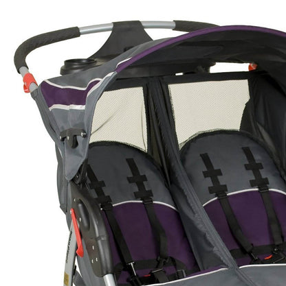Baby Trend Expedition Double Jogger Stroller with Swivel Wheel