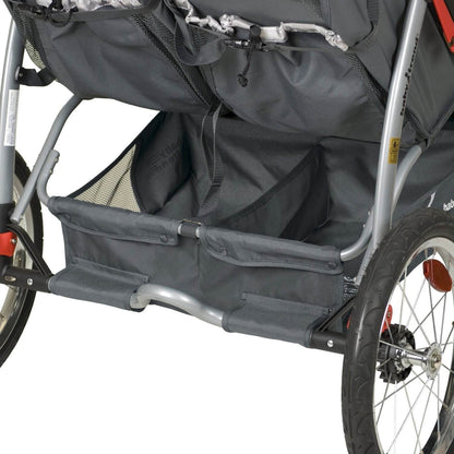 Baby Trend Expedition Double Jogger Stroller with Swivel Wheel