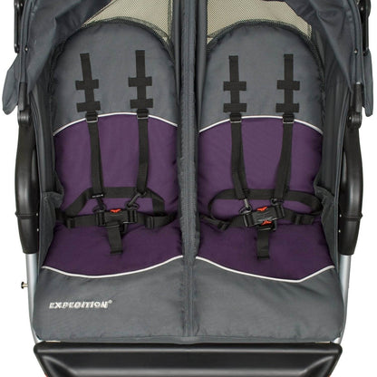 Baby Trend Expedition Double Jogger Stroller with Swivel Wheel