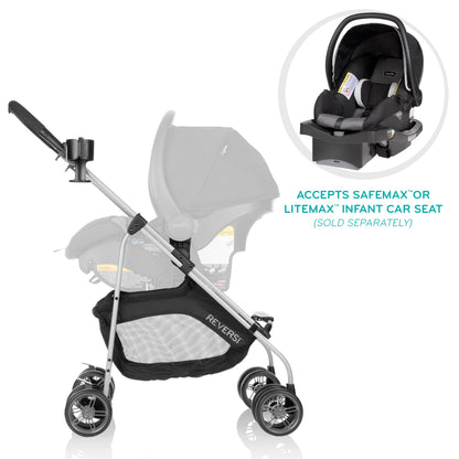 Evenflo Reversi Lightweight Reversible Stroller with Storage Basket