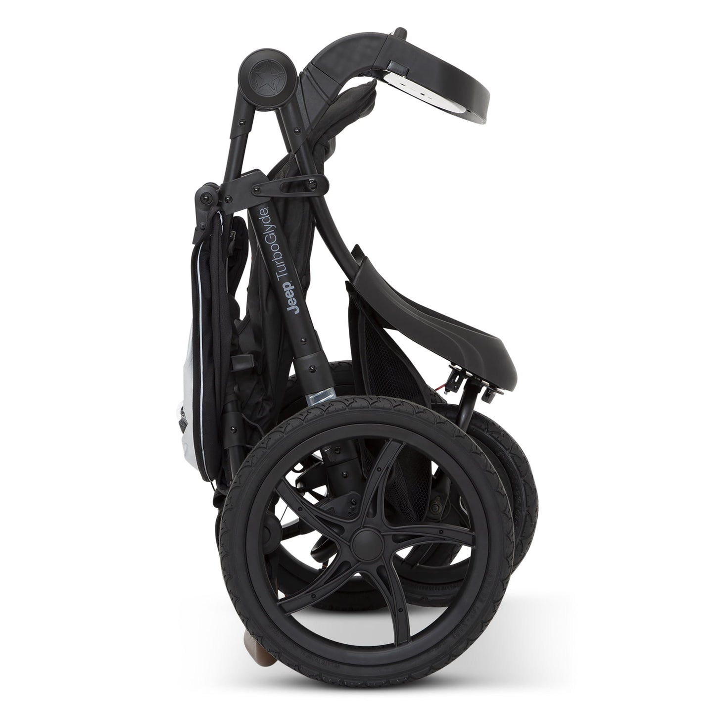 Delta Children Jeep TurboGlyde Jogging Stroller with Swivel Wheel