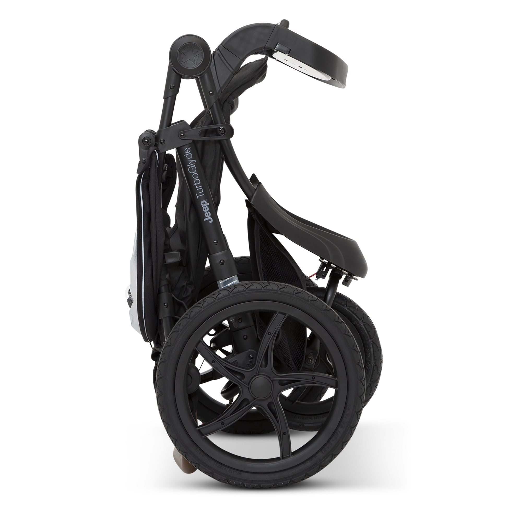 Delta Children Jeep TurboGlyde Jogging Stroller with Swivel Wheel