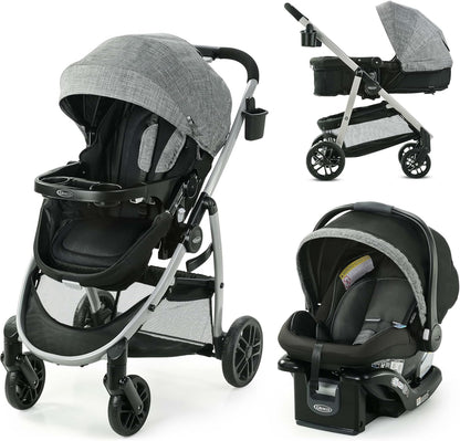 Graco Modes Pramette Travel System Infant Car Seat and Stroller Combo