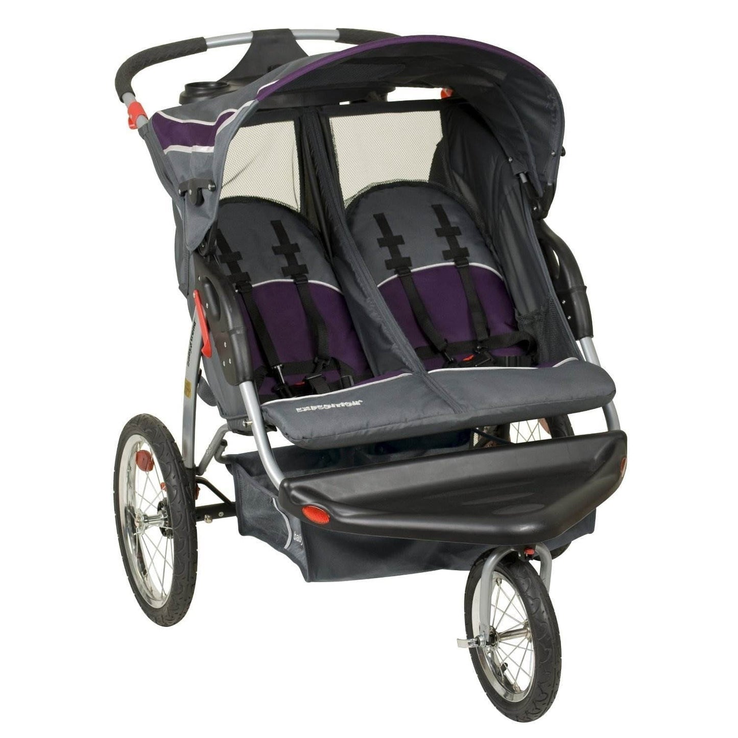 Baby Trend Expedition Double Jogger Stroller with Swivel Wheel