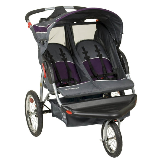 Baby Trend Expedition Double Jogger Stroller with Swivel Wheel
