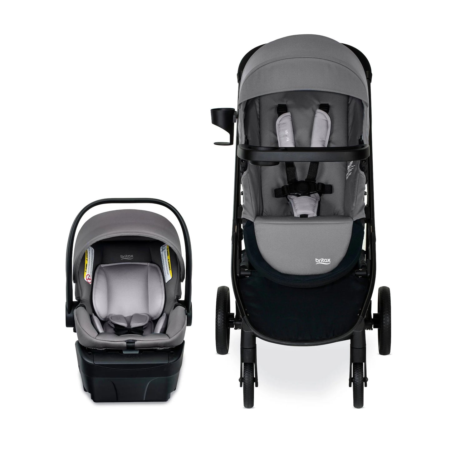 Britax Willow Brook Travel System Infant Car Seat and Stroller Combo