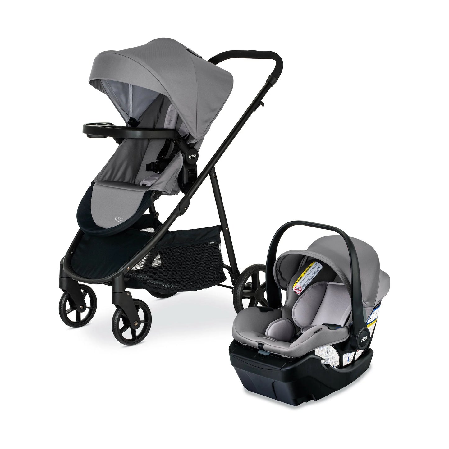 Britax Willow Brook Travel System Infant Car Seat and Stroller Combo