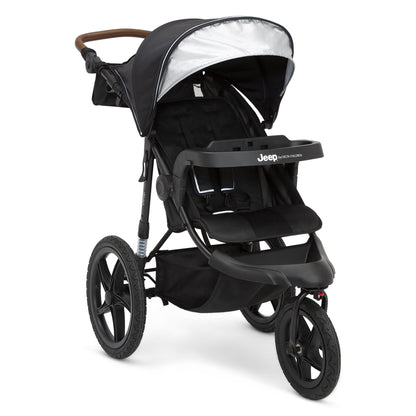 Delta Children Jeep TurboGlyde Jogging Stroller with Swivel Wheel
