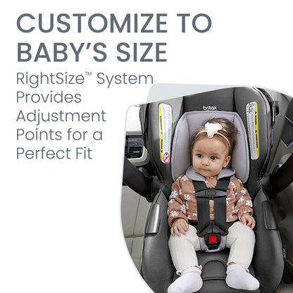 Britax Willow Brook Travel System Infant Car Seat and Stroller Combo