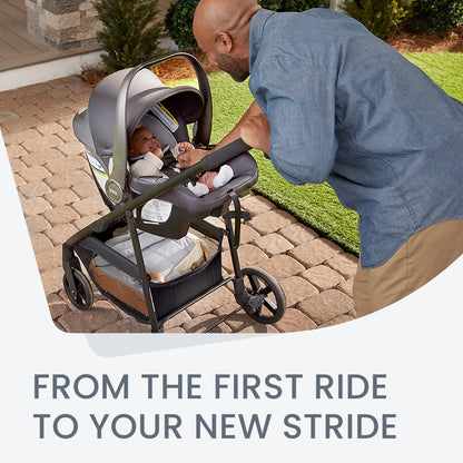Britax Willow Brook Travel System Infant Car Seat and Stroller Combo