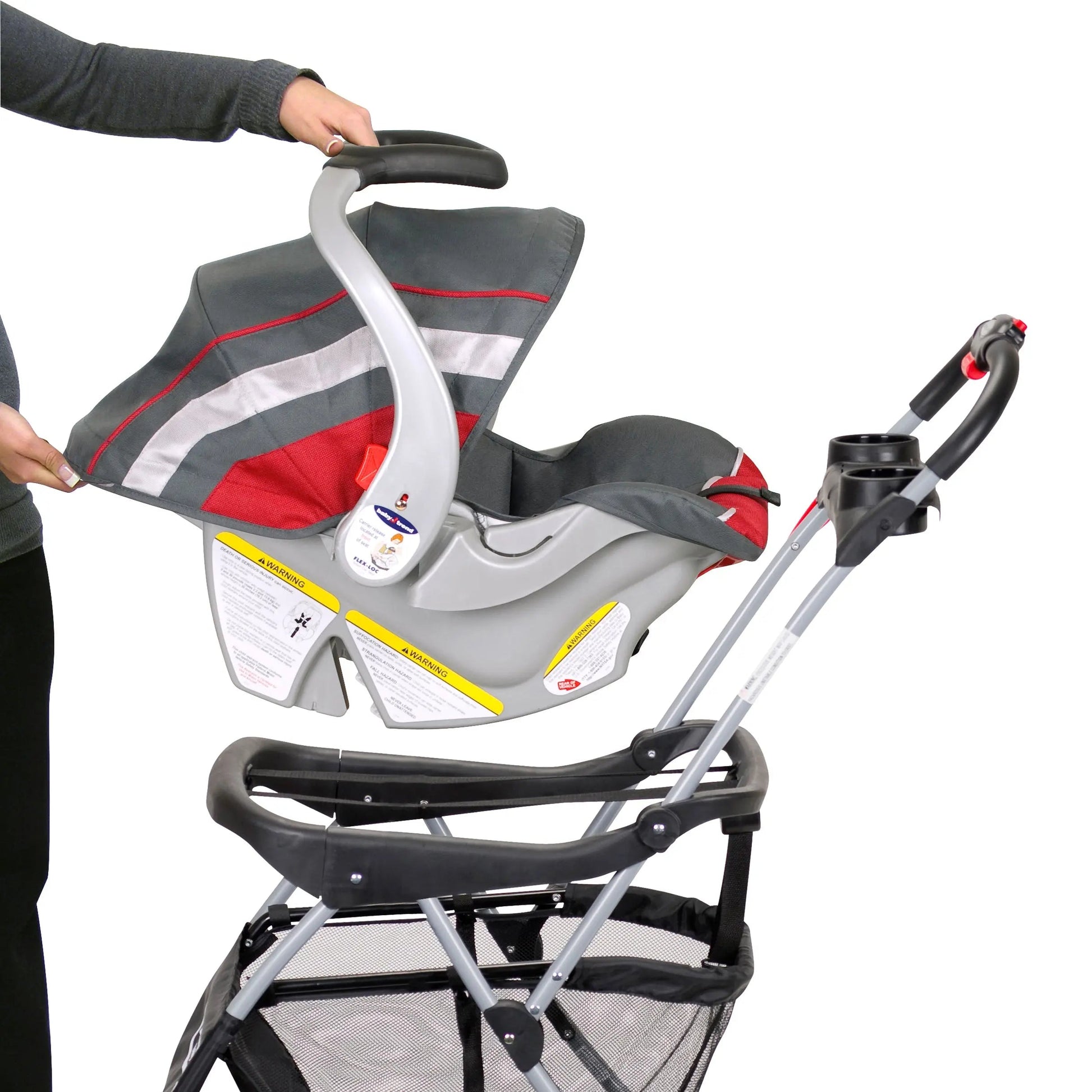 Baby Trend Snap-N-Go EX Universal Car Seat Carrier with Parent Tray
