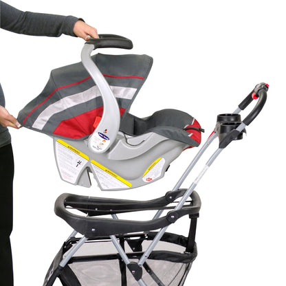 Baby Trend Snap-N-Go EX Universal Car Seat Carrier with Parent Tray