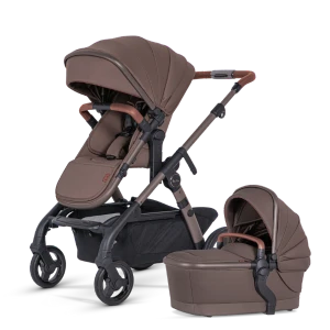 Silver Cross Wave 3 Double Stroller with Bassinet