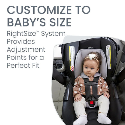 Britax Willow Brook Travel System Infant Car Seat and Stroller Combo