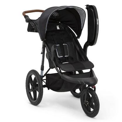 Delta Children Jeep TurboGlyde Jogging Stroller with Swivel Wheel
