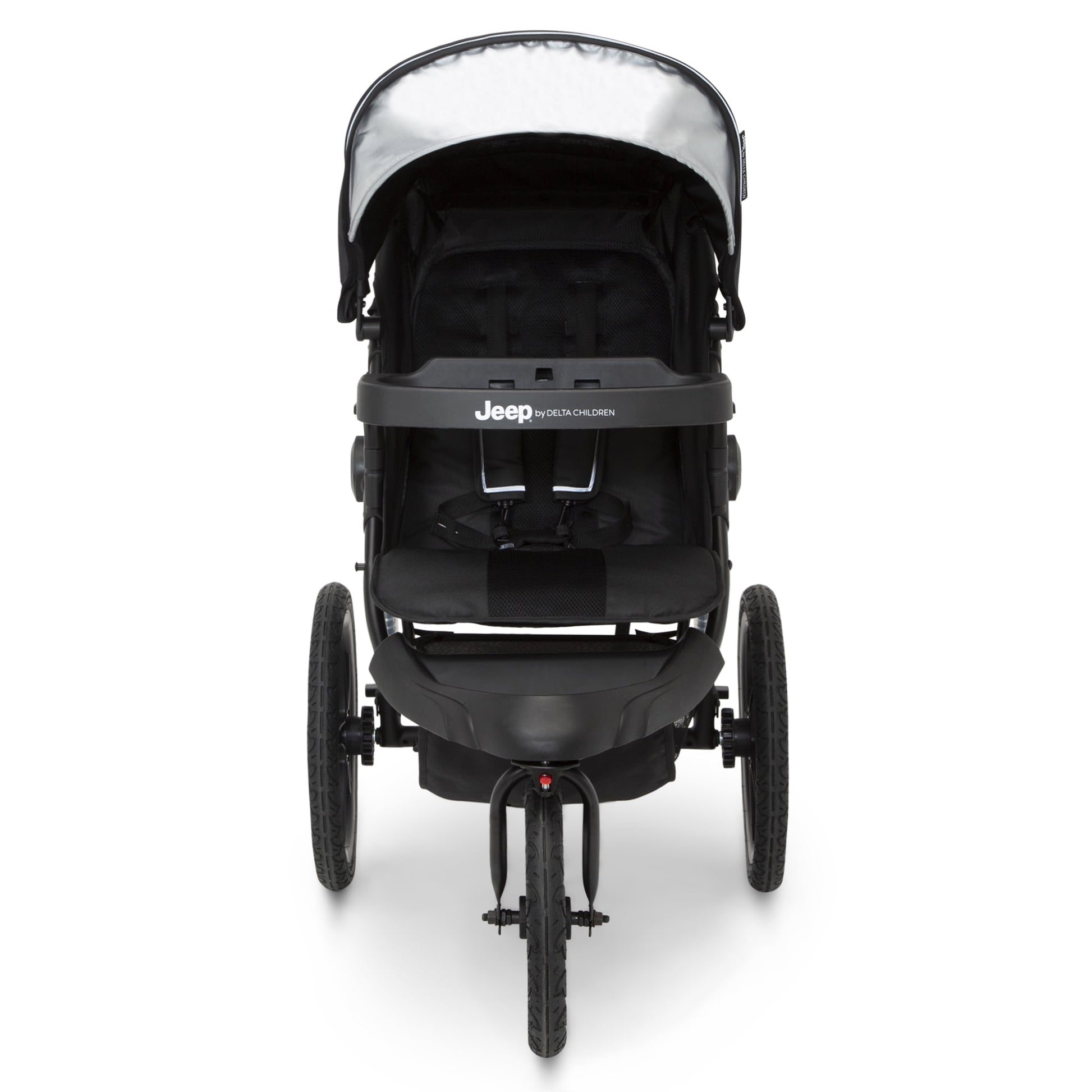 Delta Children Jeep TurboGlyde Jogging Stroller with Swivel Wheel