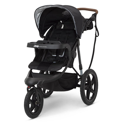 Delta Children Jeep TurboGlyde Jogging Stroller with Swivel Wheel