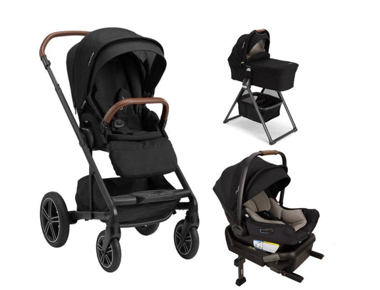Nuna MIXX Next Travel System Stroller with Bassinet